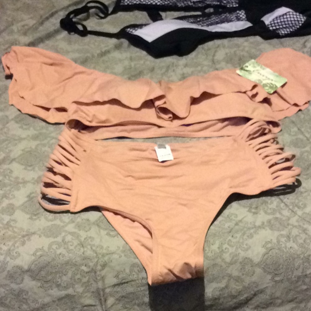 Two bathing suits.